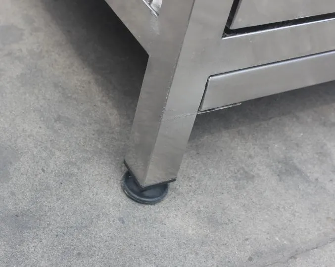 Hochwertiger Tier-Edelstahltisch für Veterinäruntersuchungstische für Tierkliniken mit Haustierkäfig